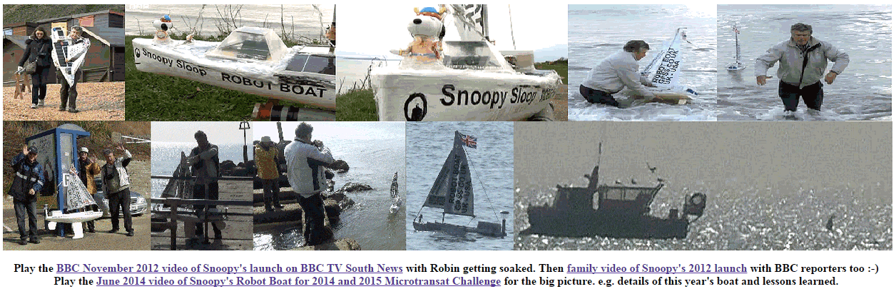 GPS Guided Trans-Atlantic Robot Boat March 2015