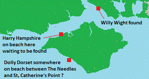 Sunday 17th July 2011: where the three bottles might be