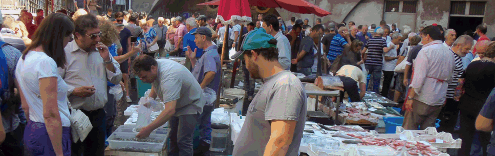Catania fish market