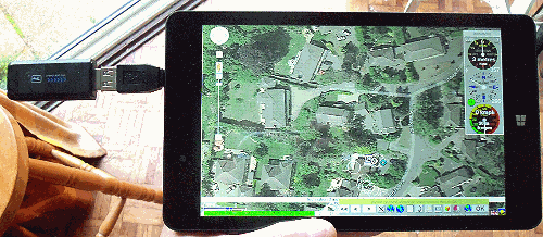 Linx with Nd-100S GPS Dongle