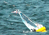 compass being tested on boat 6