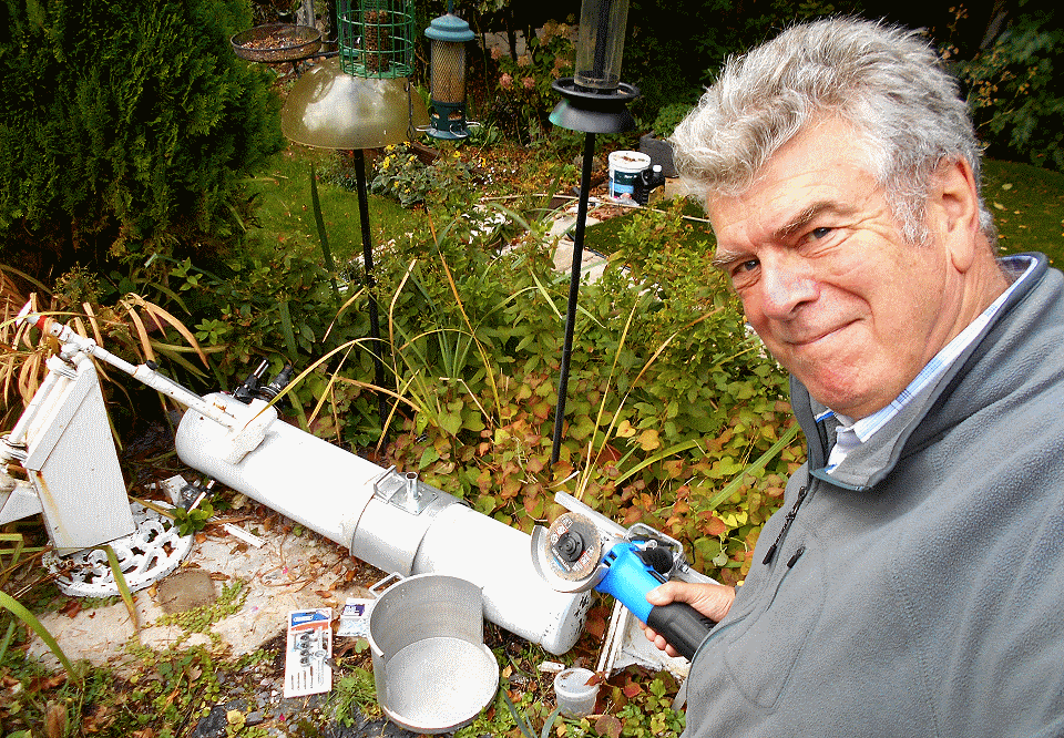 Robin's old telescope